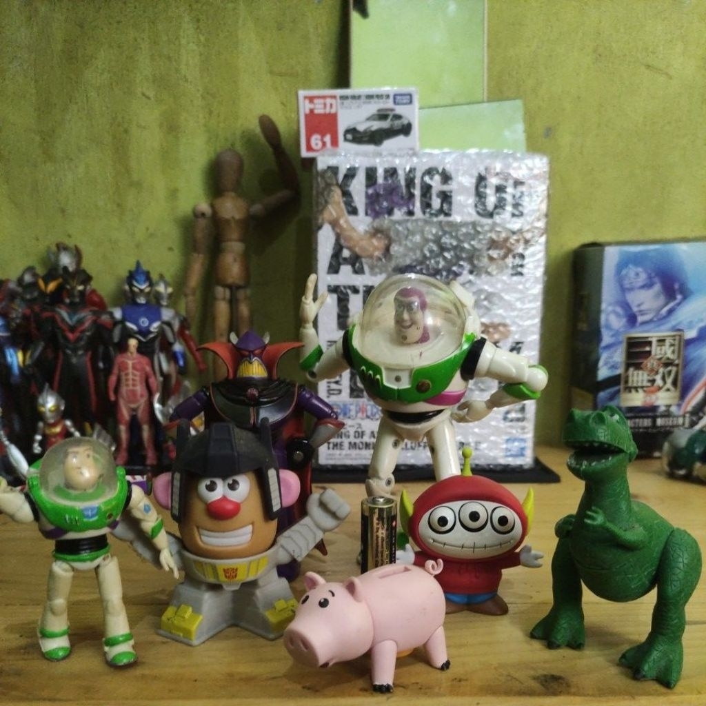 Mainan figur toy story Paket 7 pcs