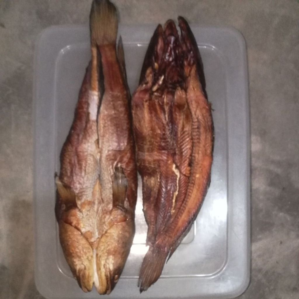 ikan gabus asap/saley segar tanpa bahan pengawet