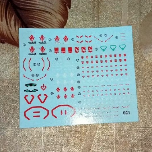 Water Slide Decal HG/RG 1/144 Barbatos/Barbatos Lupus/Barbatos Lupus Rex