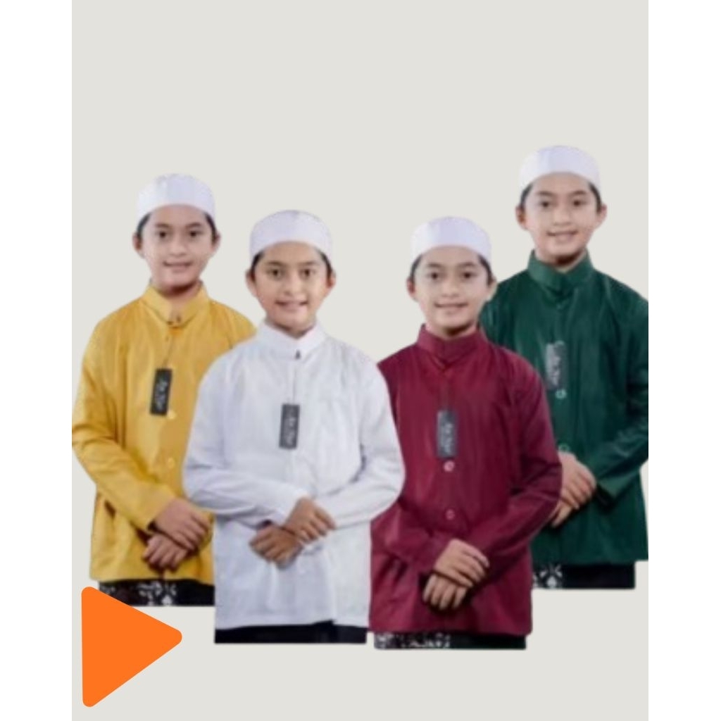 baju koko anak haibah