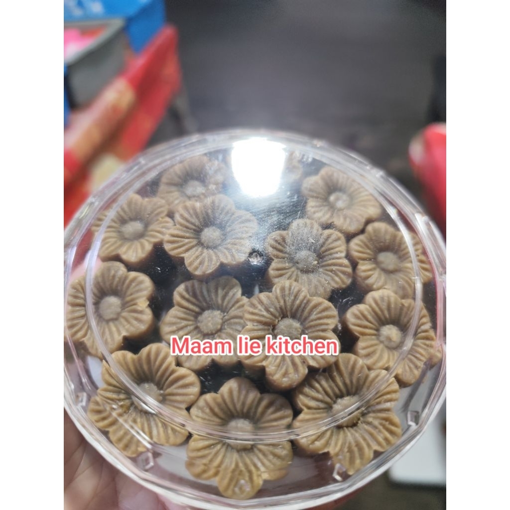 Dodol durian bentuk Fuk / Bunga / dodol kalimantan