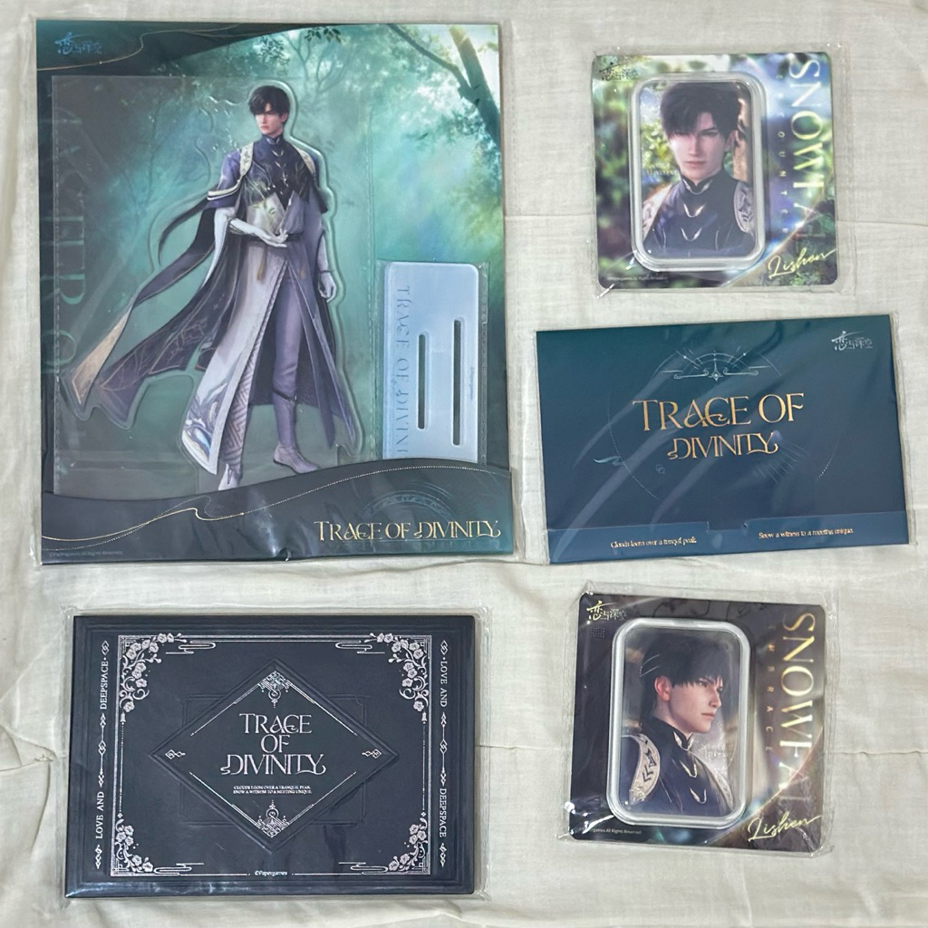 [READY INDO] OFFICIAL ZAYNE LOVE AND DEEPSPACE TRACE OF DIVINITY MYTH