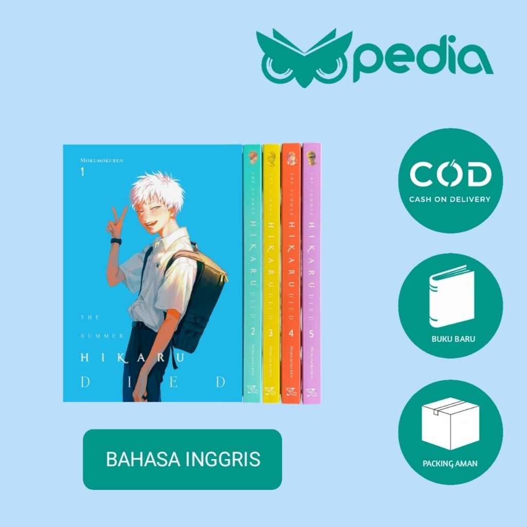 KOMIK MANGA THE SUMMER HIKARU DIED VOL 1 - 6 Bahasa Inggris