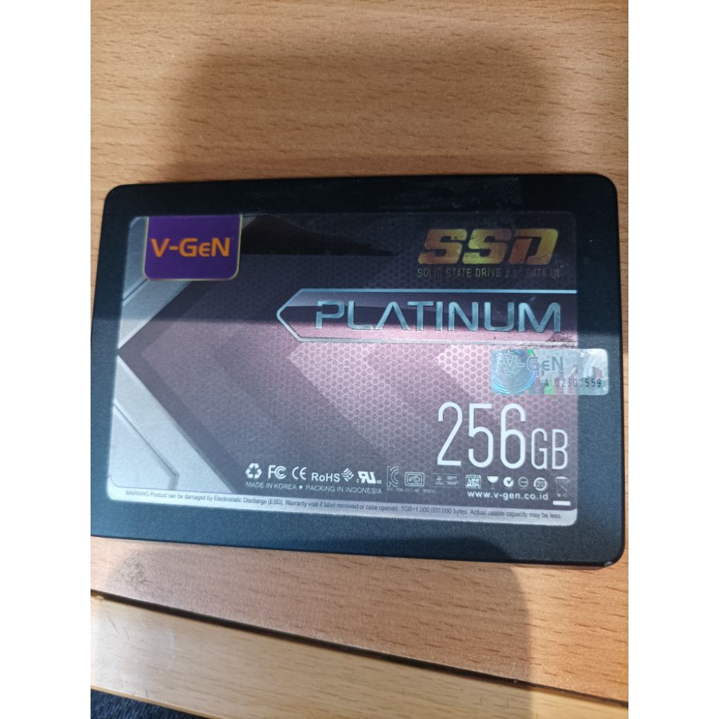 hdd SSD vgen platinum 256 gb v-gen platinum hardisk 256gb harddisk