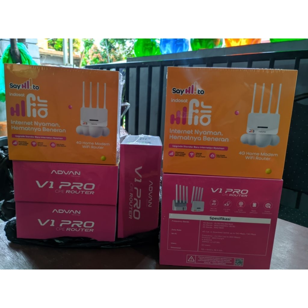 Modem indosat Hifi air HKM0127+ Free kartu Kuota 50gb