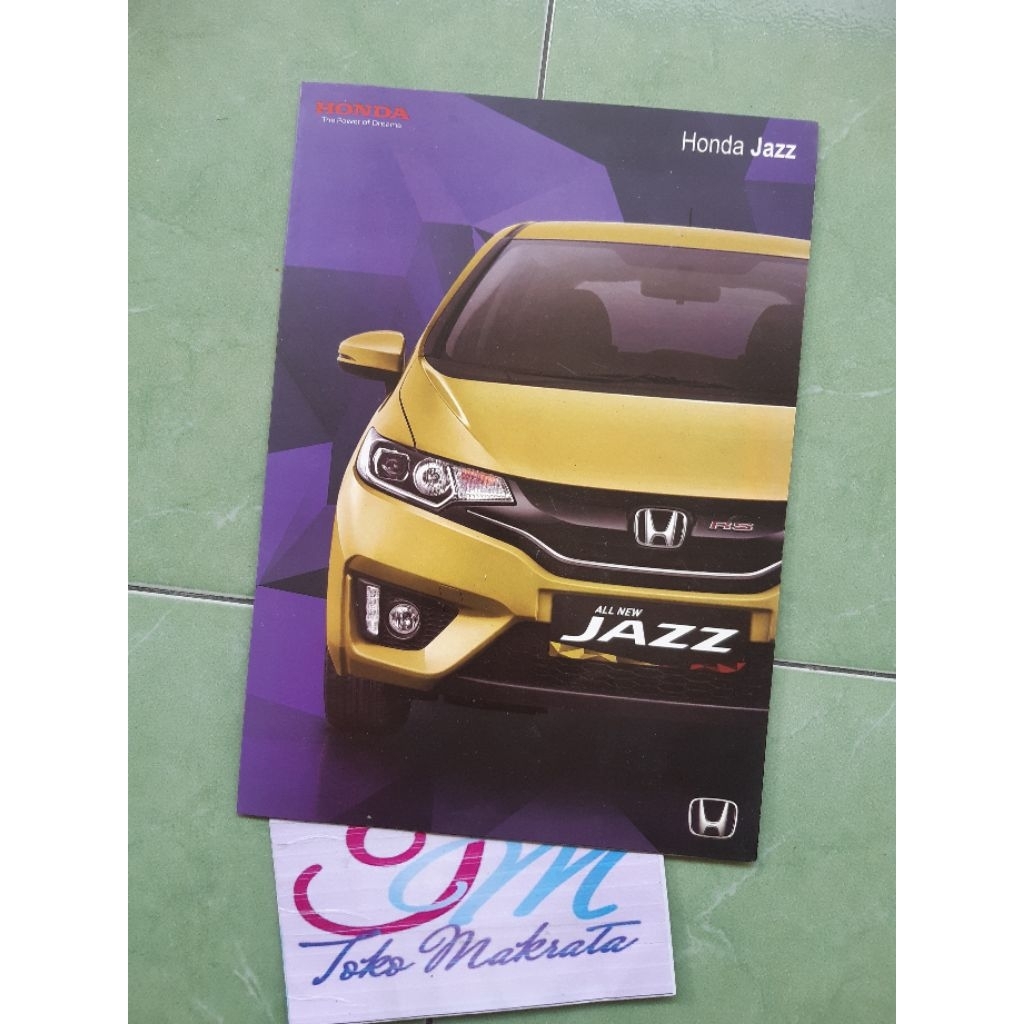 brosur iklan original Honda JAZZ