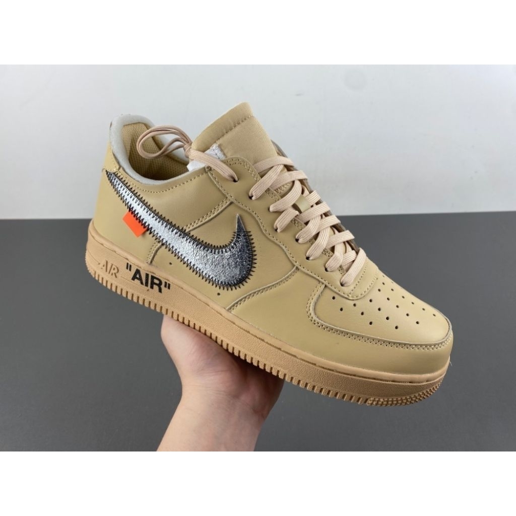 NIKE AIR FORCE 1 X OFF-WHITE LOW SESAME 'FD6900-200'