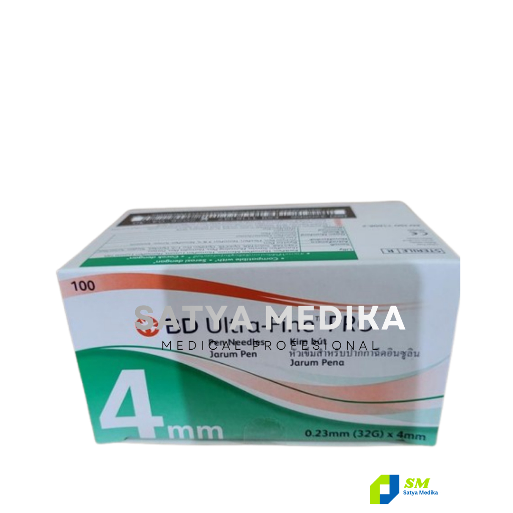 BD Ultra-Fine 4mm. Ultrafine 4 mm BD. Pen Needles.