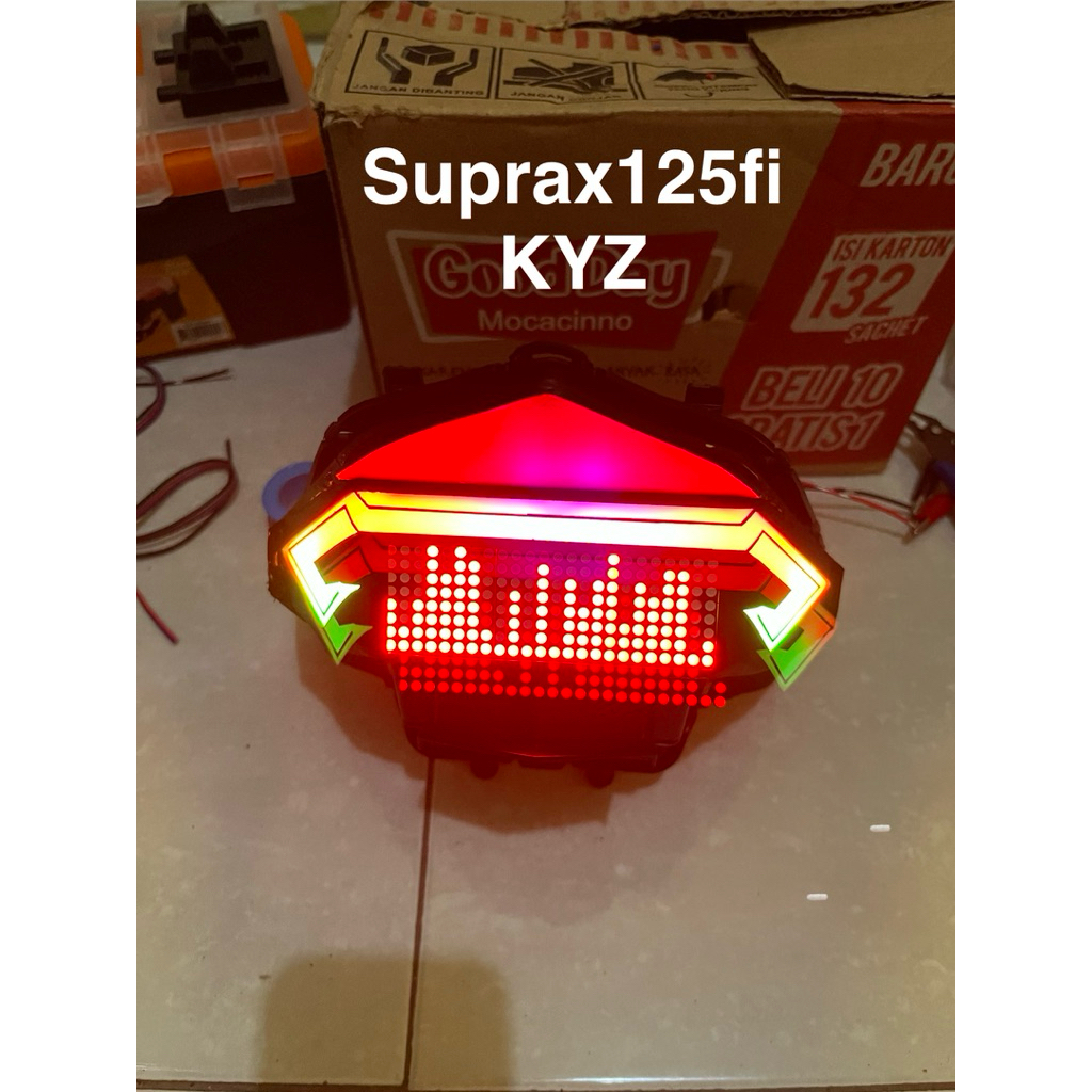 Stoplamp Lazy X Running Texs Supra x125 Fi KYZ (2015/2024)