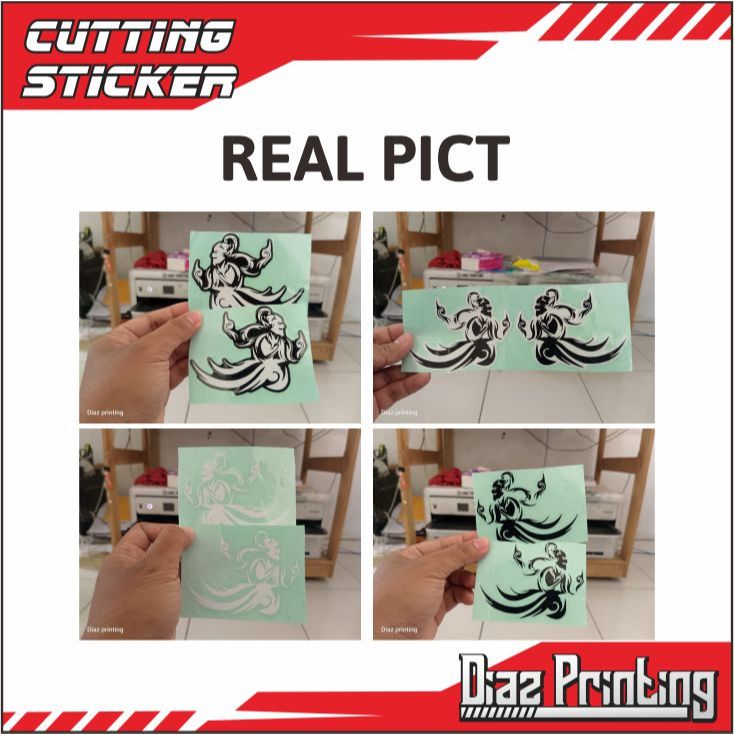 Jual Stiker Bus PO Haryanto Stiker Cutting Wayang