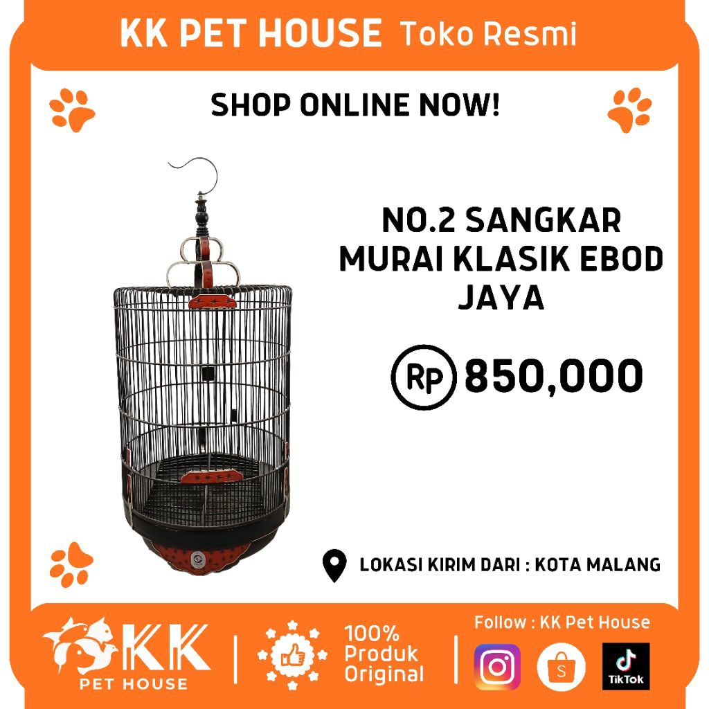 0766-NO.2 SANGKAR MURAI KLASIK EBOD JAYA