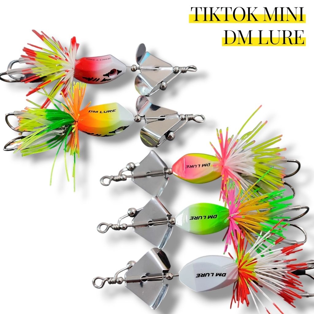 TEKTOK MINI DM LURE. umpan casting gabus. lure casting gabus