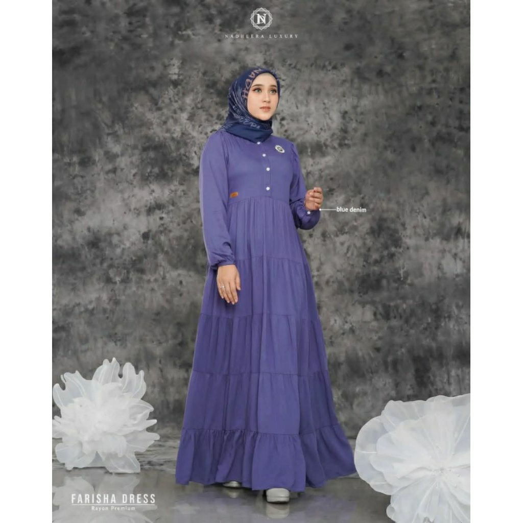 Farisha Dress Polos Nadheera Ori