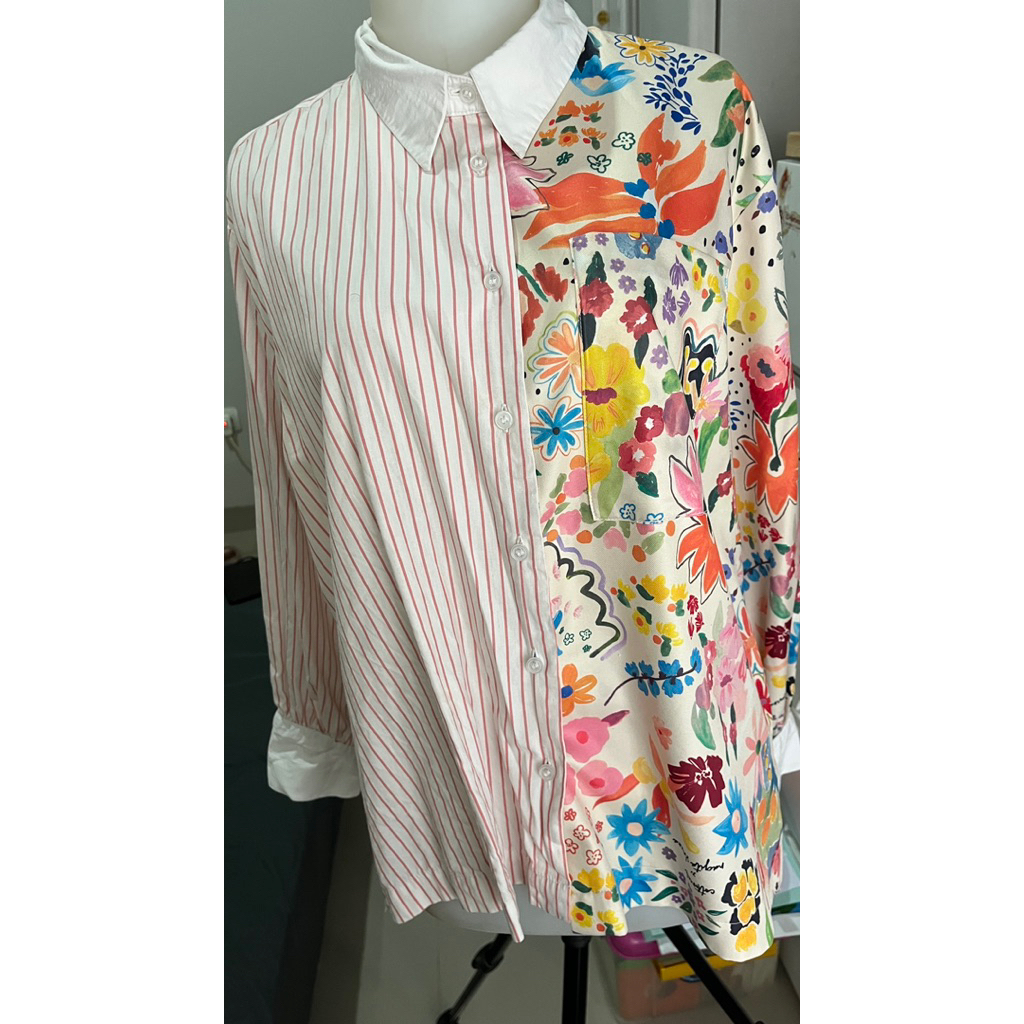 [PRELOVED] Cotton ink x NASL kemeja Nagita slavina