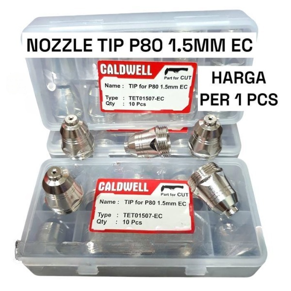 Lasindo - Caldwell Nozzle Tip P80 / Nozzle Plasma Cut 100 P80 Nozzle Plasma P80