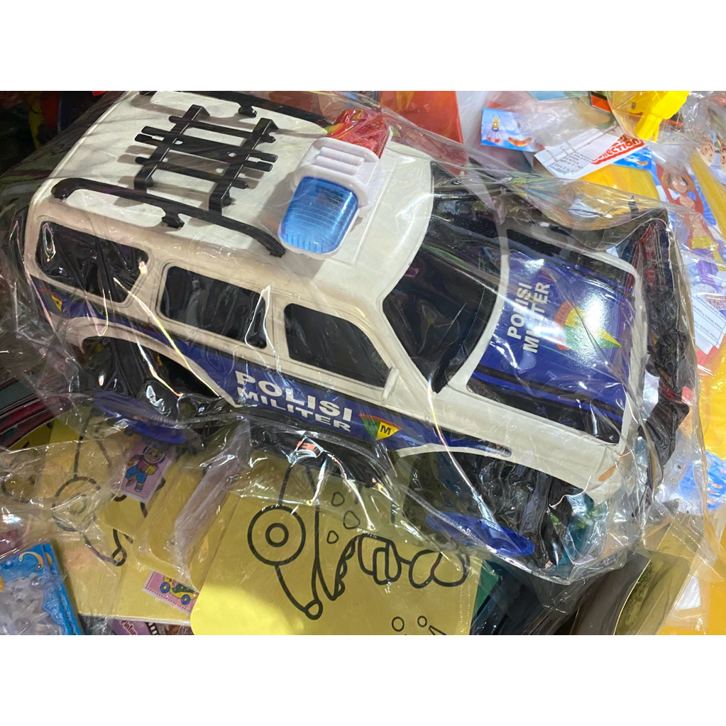 Mainan Anak Mobil Jeep Polisi Militer Jumbo
