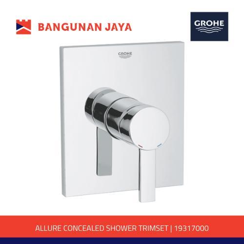 GROHE ALLURE CONCEALED SHOWER TRIMSET KERAN SHOWER TANAM DINDING PANAS DINGIN  | 19317000