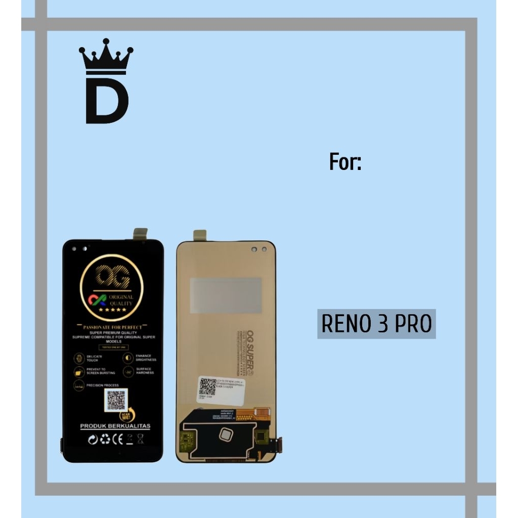 LCD TOUCHSCREEN OPPO RENO 3 PRO FULLSET