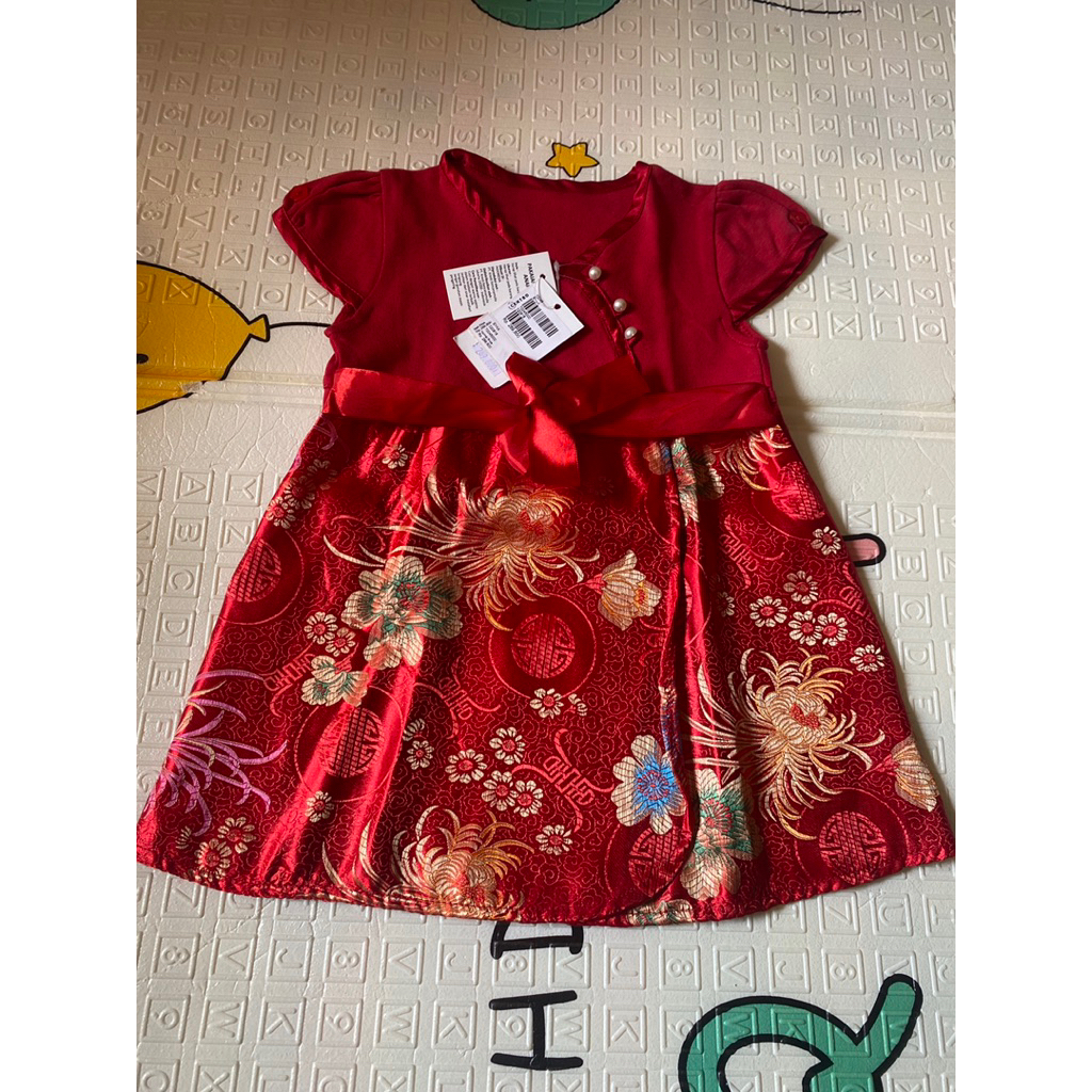Dress Bayi Perempuan Eyka Baby - Bahan Lembut, Nyaman, dan Ringan