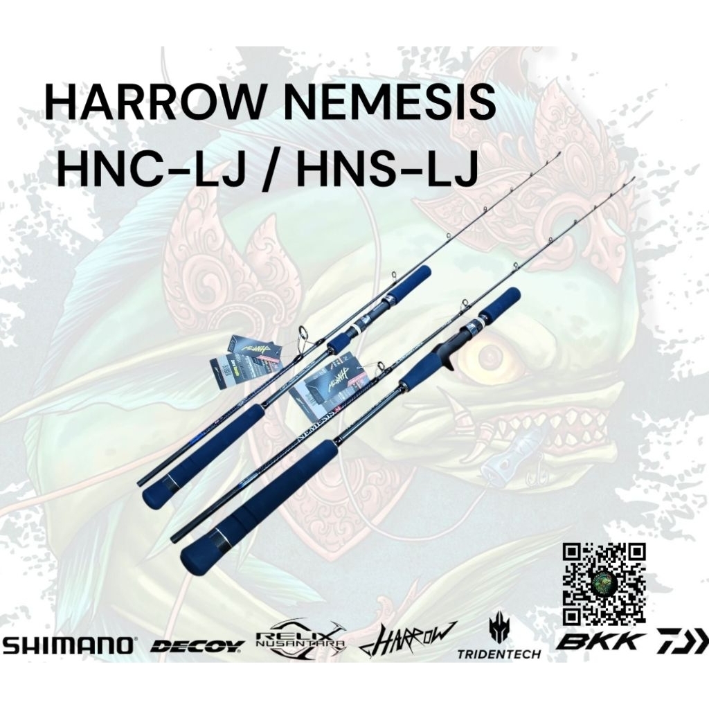 HARROW NEMESIS LJ, HNC - 632LJ dan HNS-632LJ