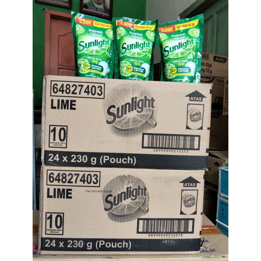 Sunlight 1 Karton Kemasan @5000 isi 24 Pcs