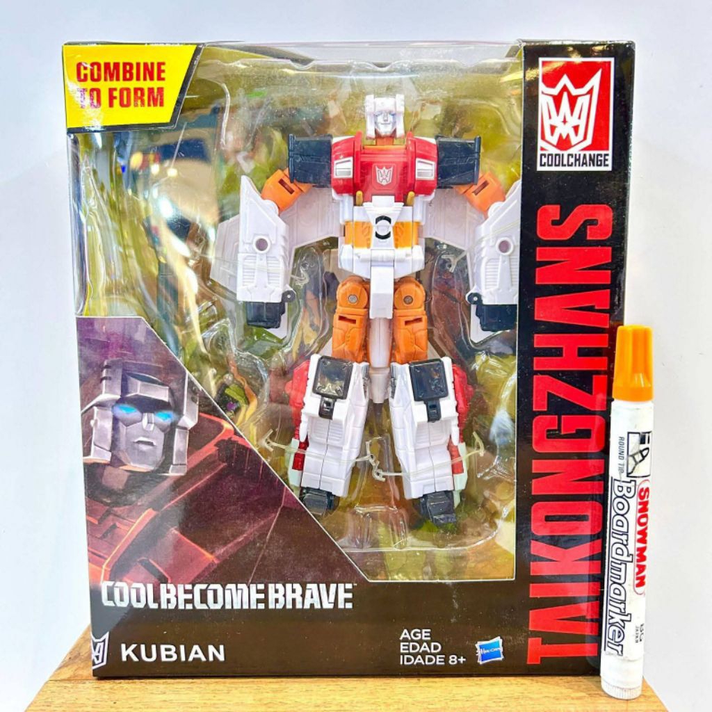 Mainan deformation figure
Transformer Silverbolt Coolbecomebrave box
Taikongzhan kubian
cool