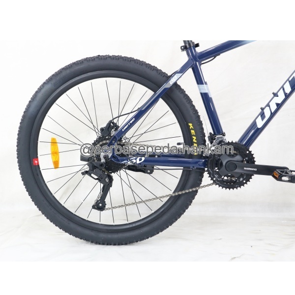 United Dallas 2.0 Sepeda Gunung MTB Ukuran 27.5 Inci Rem Hydraulic Fork Venom Air LO