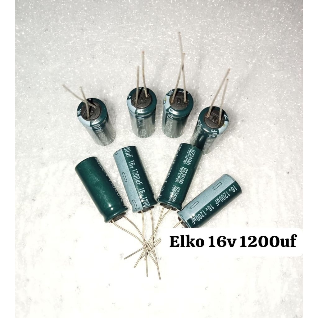 10Pcs Elko 16v 1200uf Original