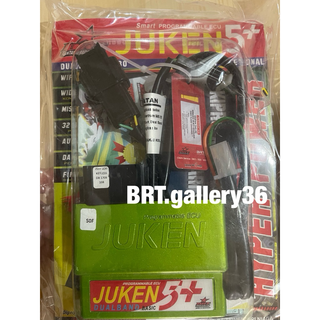 juken 5++ BRT lexi dan lexi keyless dualband