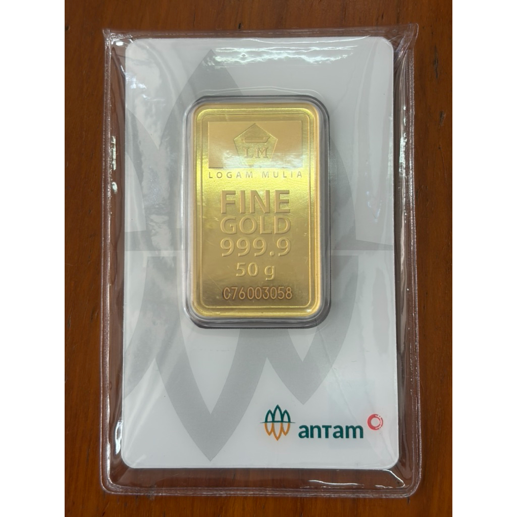 LM ANTAM 50GR PRODUKSI 2026 CERTIEYE TERBARU 