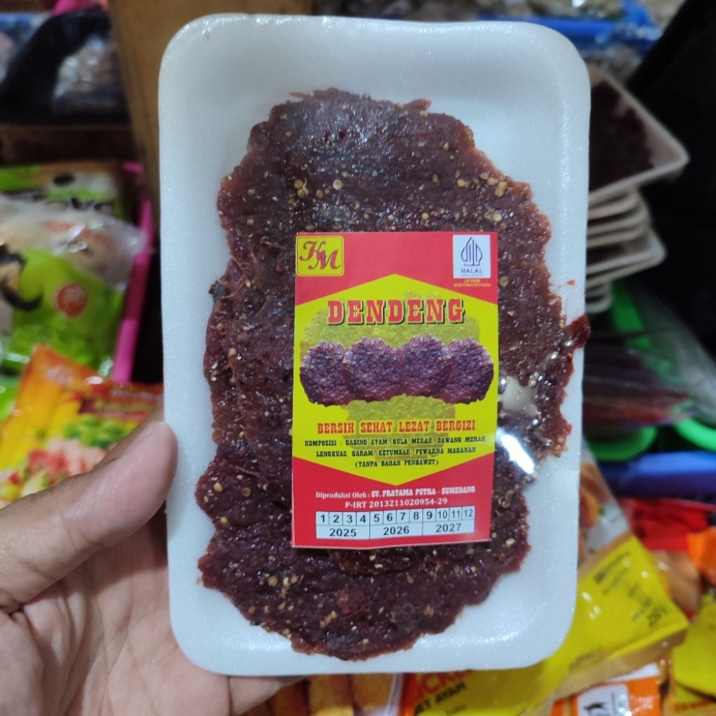 Dendeng ayam 250g - Empuk Tanpa Pengawet, Bebas Formalin