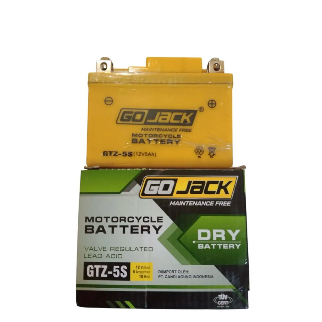 AKI ACCU BATTERY FULL KERING GTZ-5S 12V5AH GOJACK RACE IT TORPEDO YABIE TOWOTO BOLT DIVA