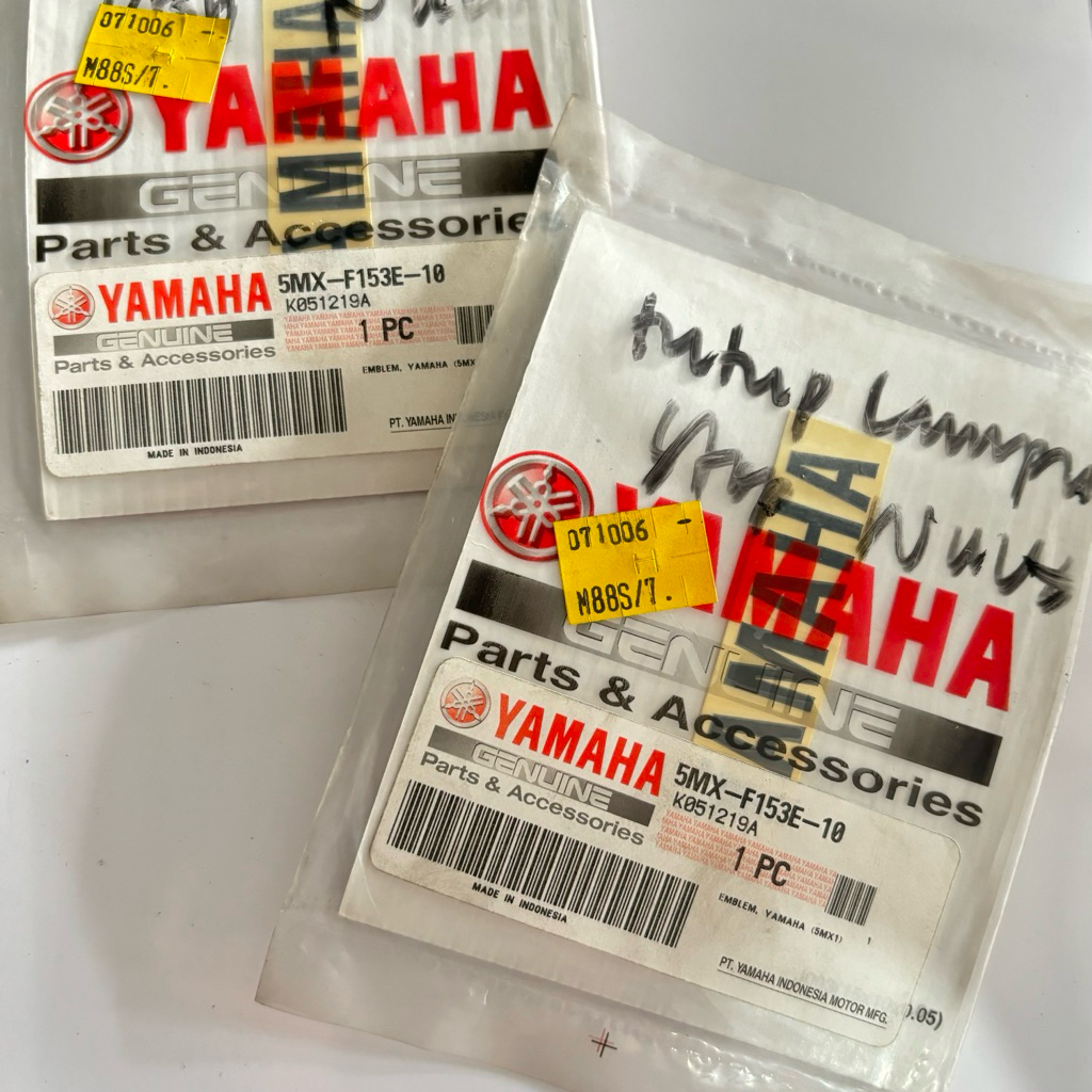 Emblem Yamaha 5MX1 Yamaha 5MX-F153E-10