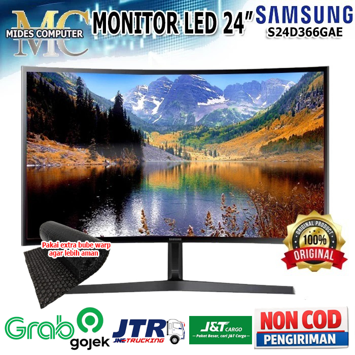 Monitor PC LED 24INCH LED MONITOR LG / SAMSUNG BARU