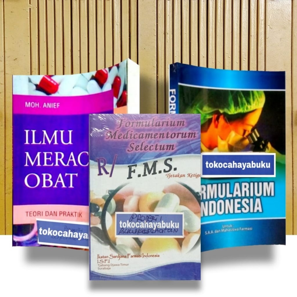 Paket 3 Buku Farmasi : FOI, FMS, IMO