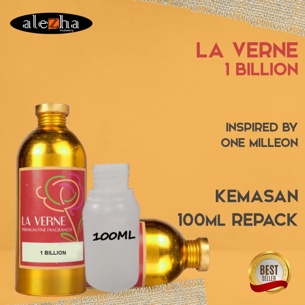 Bibit Parfum Murni 1BILLION  LA VERNE  100ML REPACK