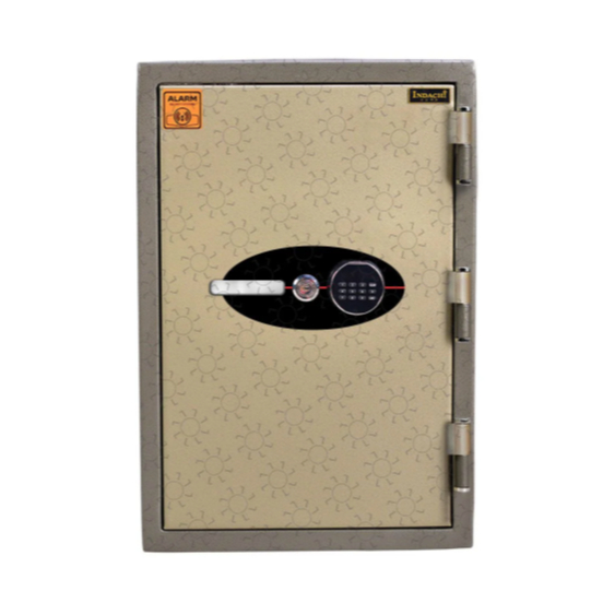 Brankas Indachi DF 804 A Digital Safe Box Original | Brankas Besi Tebal Anti Maling