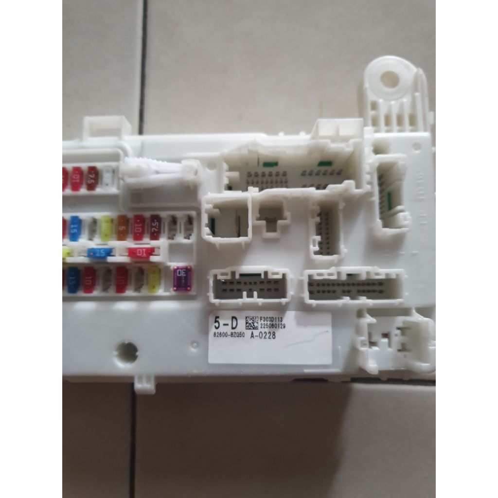 BLOCK ASSY FUSE 82600-BZG50 TOYOTA ALLNEW AVANZA 2022