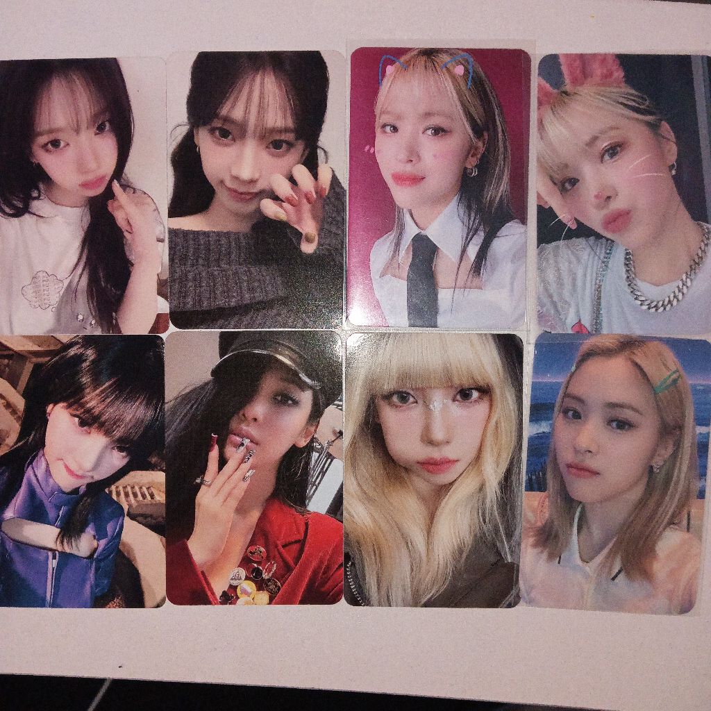 [READY] WTS PHOTOCARD PC AESPA KARINA NING NING MAUNG CIMOL MD BIRTHDAY RICHMAN GUITAR VER