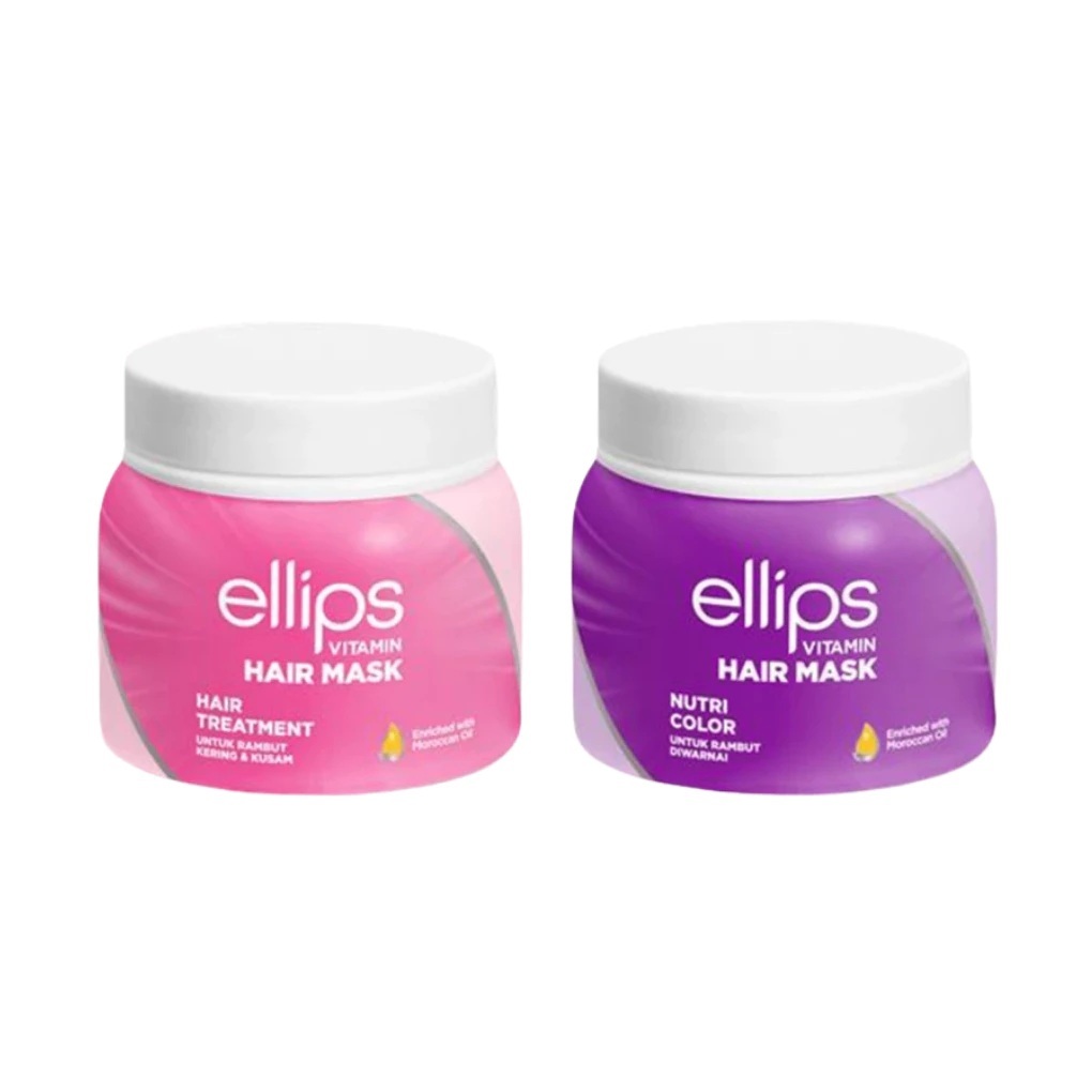(200 JAR) Ellips Hair Mask Morroccan Oil Jar 200g - Ellips Hair Mask Jar