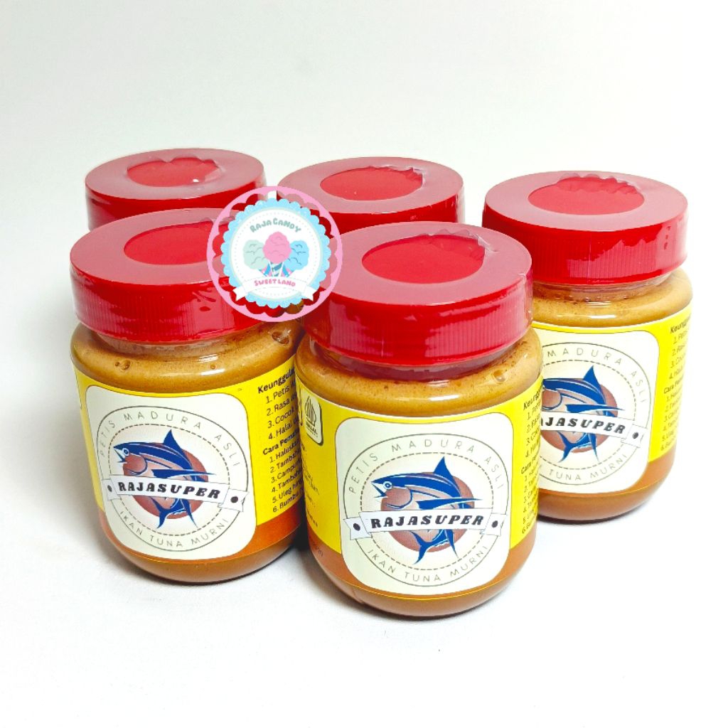 Petis Madura - Asli Ikan Tuna Premium - Bumbu Rujak & Lontong Madura - Raja Super