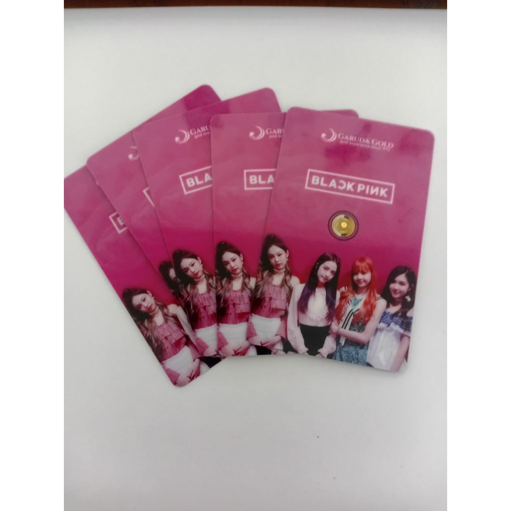 JONSON LOGAM MULIA GARUDA GOLD 0.001 GRAM GIFT SERIES BLACK PINK 999.9 ASSAYER MGRD QR CODE PINK
