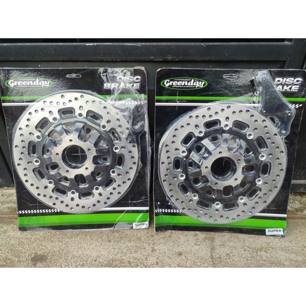 PIRINGAN CAKRAM MODEL DUCATI EVO 300 MM SUPRA BAUT 5 MEREK GREENDAY