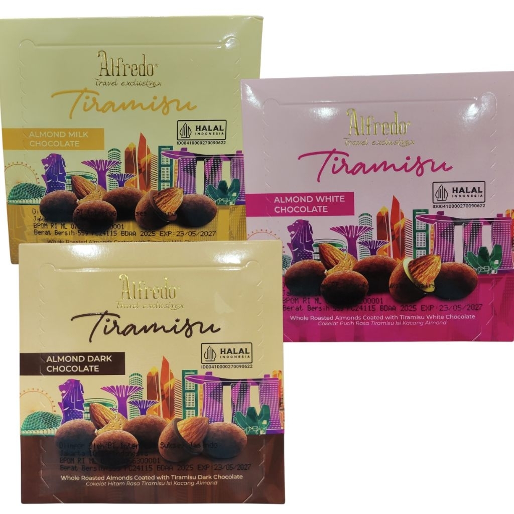 ALFREDO TRAVEL EXCLUSIVE TIRAMISU 55GRAM