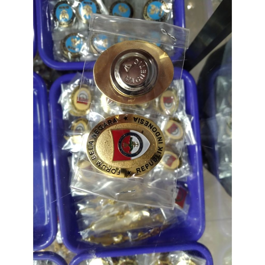 pin Kuningan Jakarta, pin kuningan forum bela negara