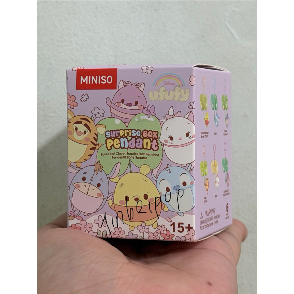 MINISO x Ufufy Blind Box Pendant Keychain Disney Ufufy CLOVER Collection (Random)
