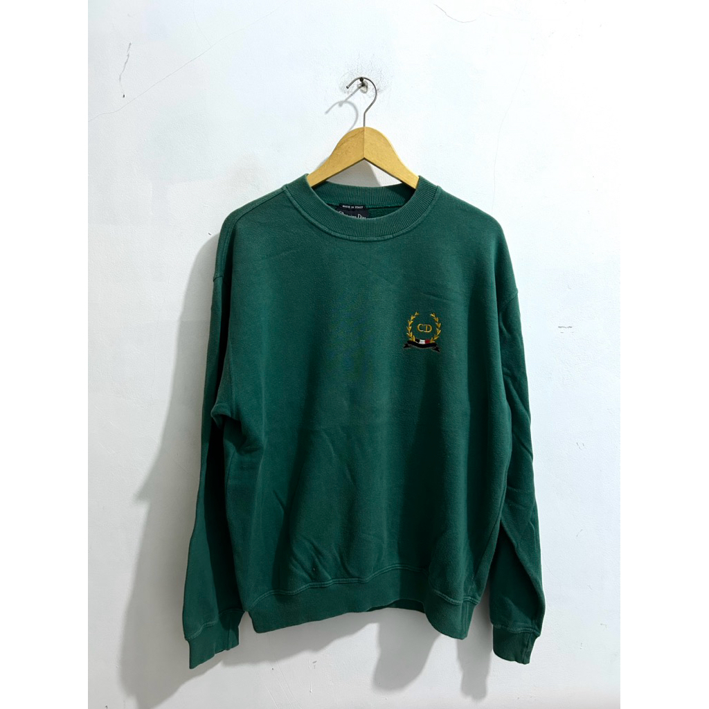 Crewneck “Christian Dior Monsieur” Vtg