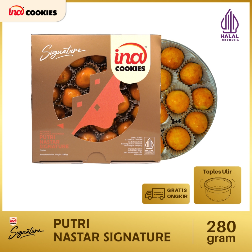 Ina Cookies Nastar Signature Kue Kering Premium