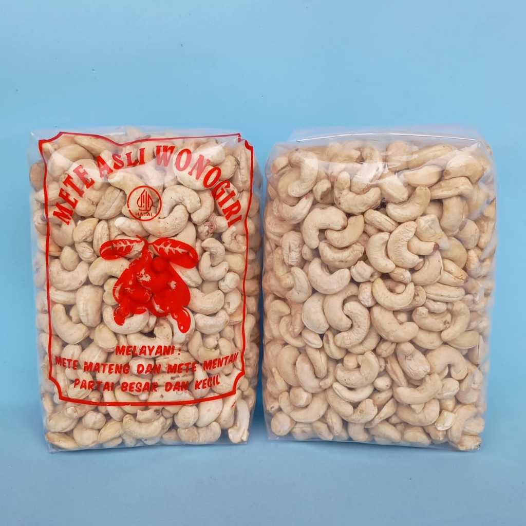 Kacang Mete Asli Wonogiri Mentah Fresh 1kg / Mete Super Wonogiri 1kg