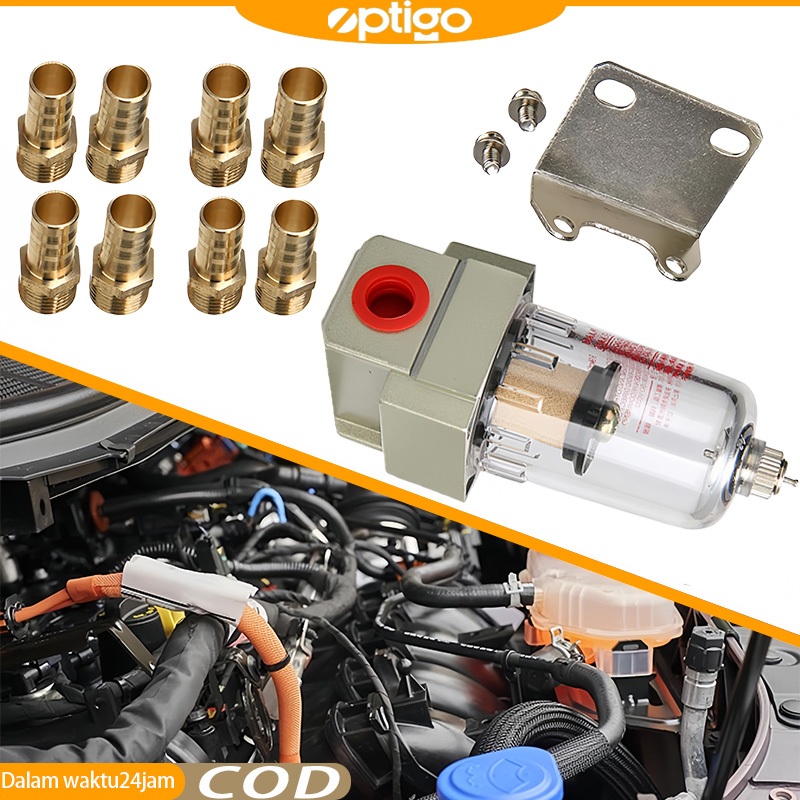 Engine Oil Separator Oil Catch Can Tank Breather Reservoir Filter for PCV Valve